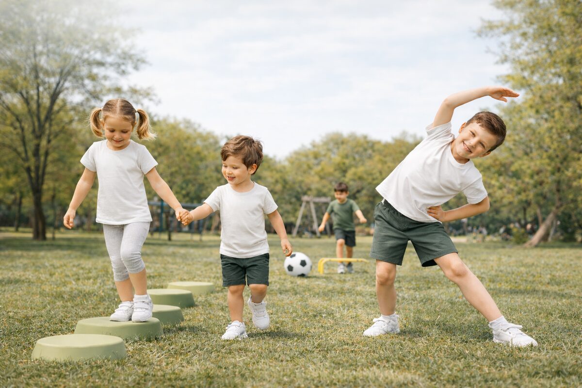 Aktywność fizyczna dzieci — trening motoryczny, Studio Treningu i Dietetyki Sosnowiec