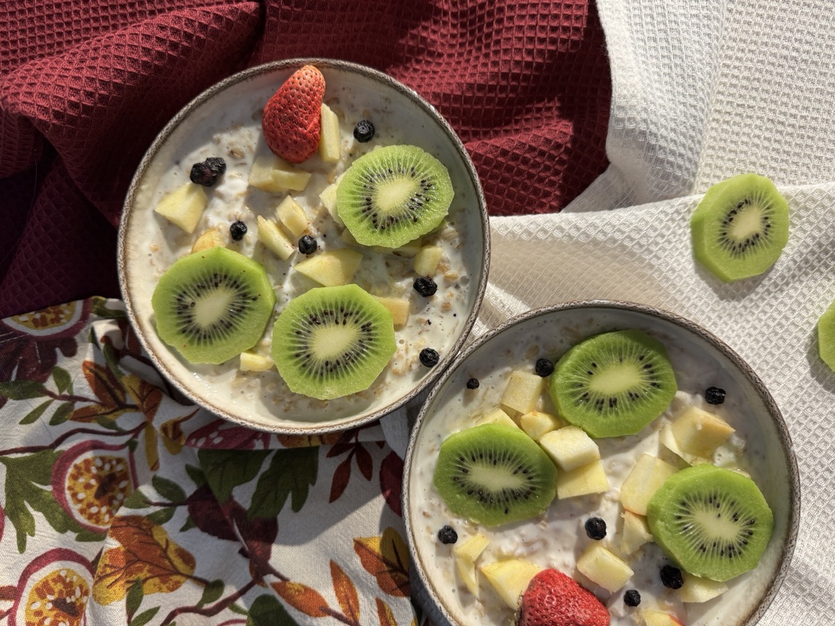 Owsianka z kiwi — dieta redukcyjna